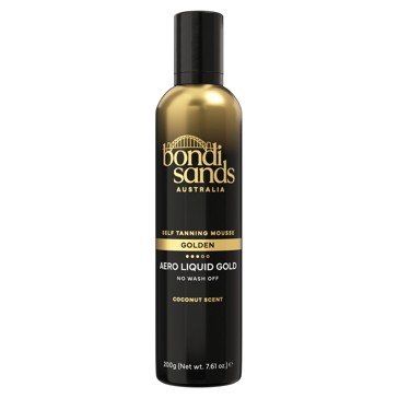 Bondi Sands Aero Aerated Self Tanning Foam Liquid Gold 225ml - Coconut Scent