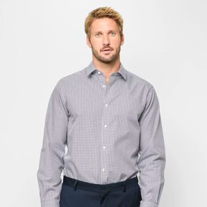 Non Iron Long Sleeve Business Shirt - Preview thumbnail 2