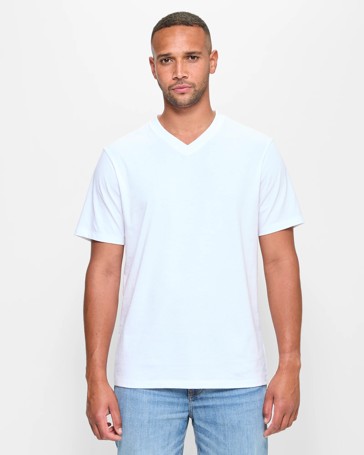 Australian Cotton V-Neck T-Shirt