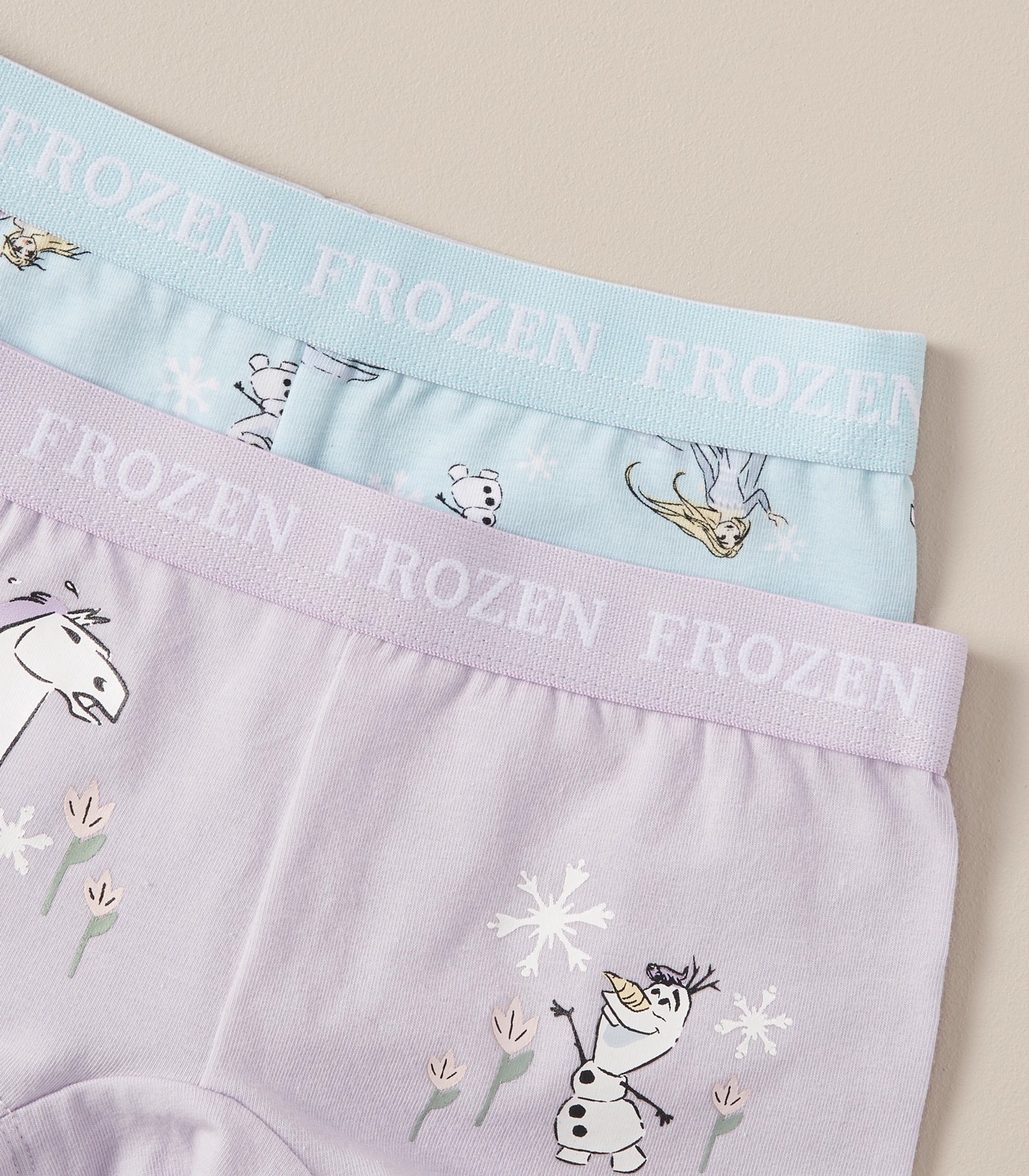 3-pack Boxer Briefs - Light blue/Frozen - Kids