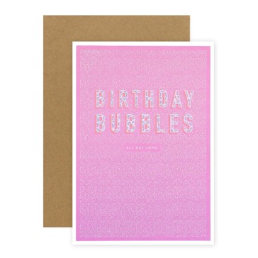 Connections from Hallmark Birthday Card - Birthday Bubbles!