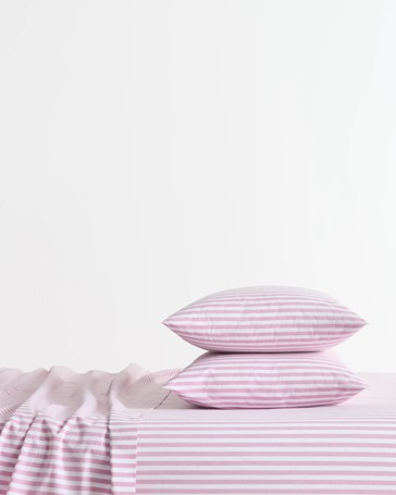 Australian Cotton Stripe Mix and Match Fitted Sheet