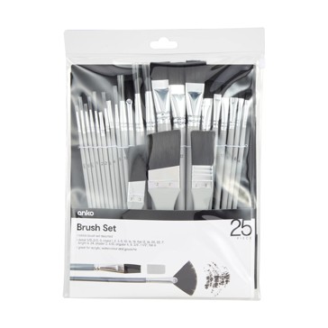 25 Piece Brush Set - Anko