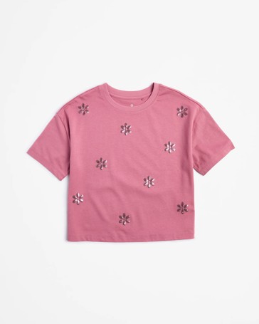 Australian Cotton Graphic Applique T-shirt