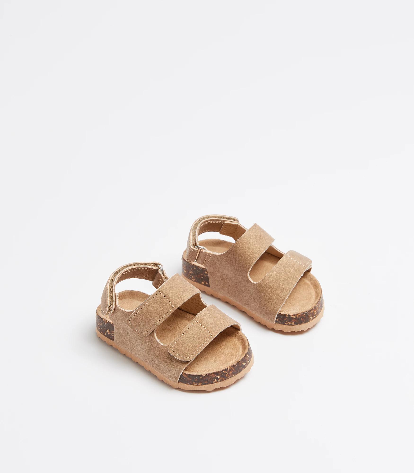 Baby Moulded Cork Sandals Tan Brown Target Australia