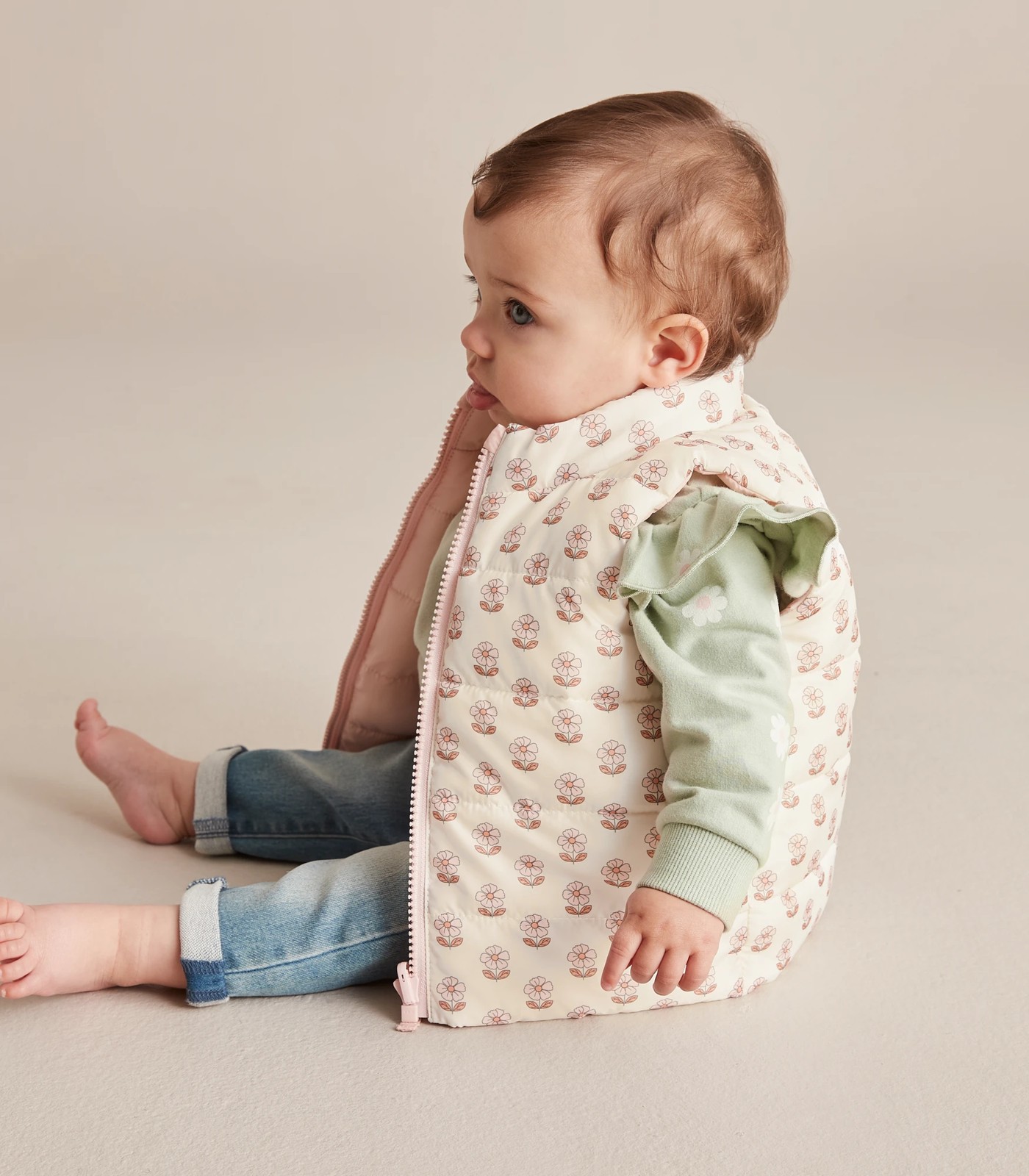 Baby sales down vest