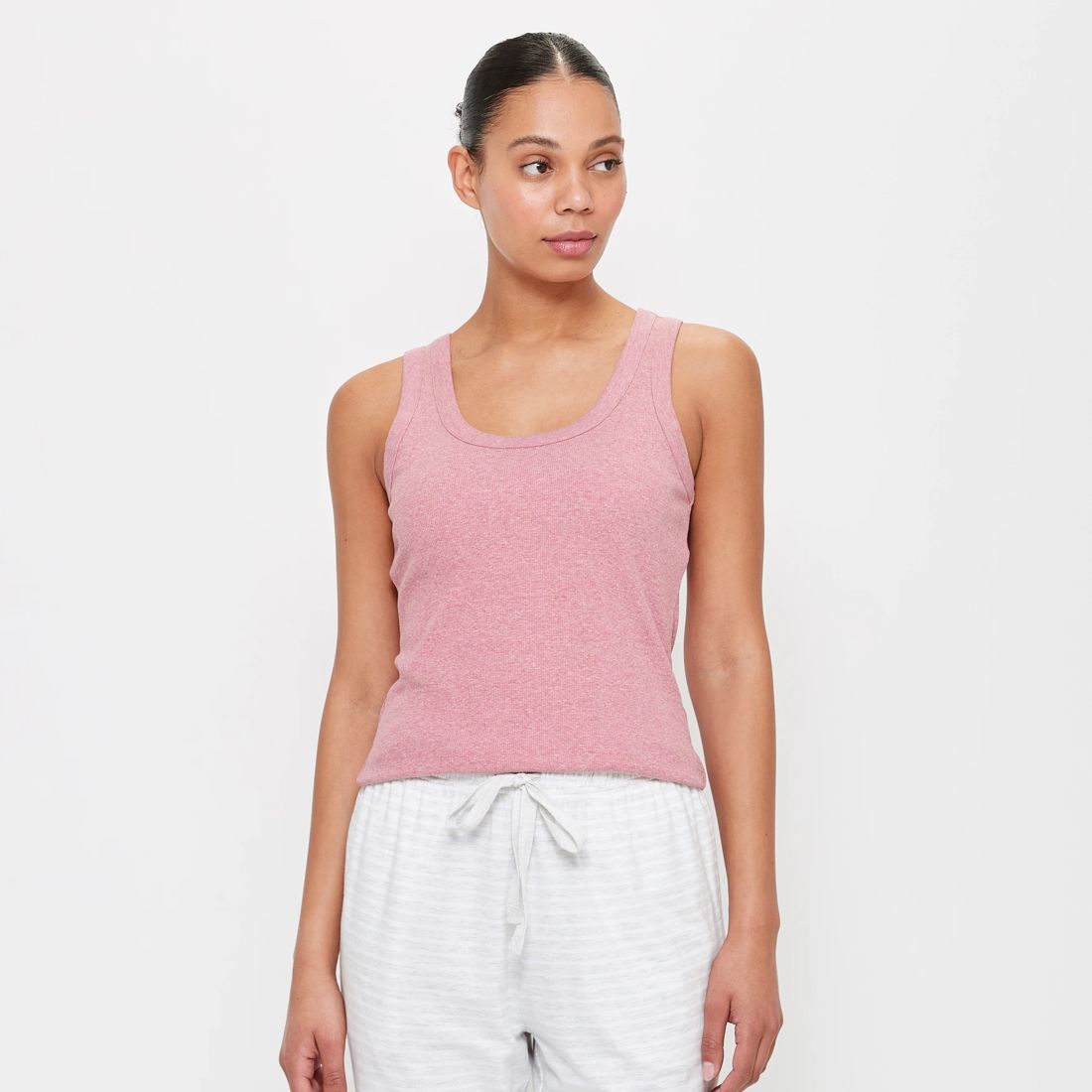 Sleep Singlet with Shelf Bra Berry Marle Target Australia