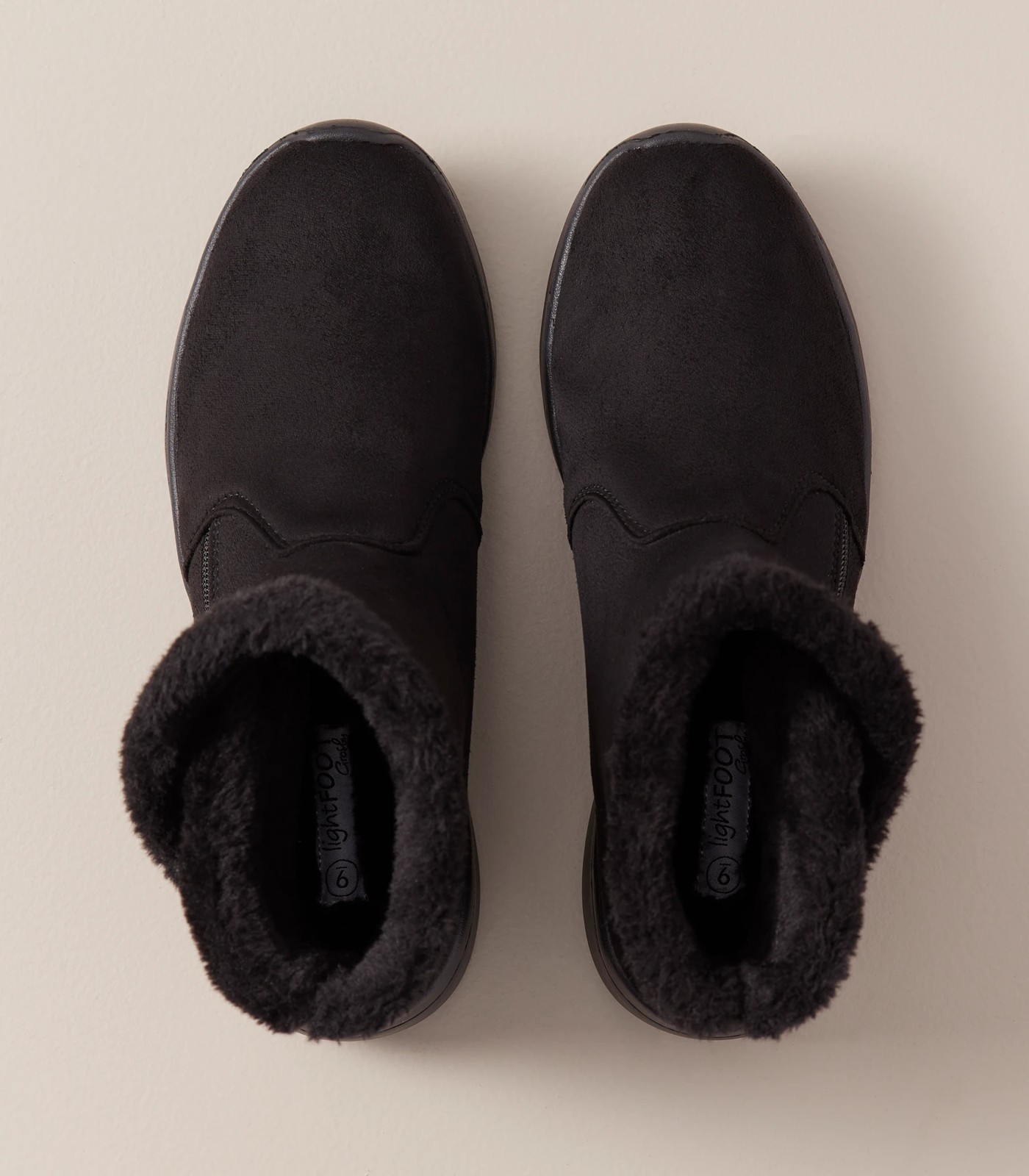 Grosby Levi Comfort Fur Lined Zip Slipper Boots Target Australia