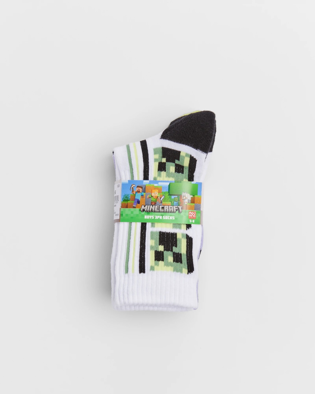 Minecraft Crew Socks - 3 Pack