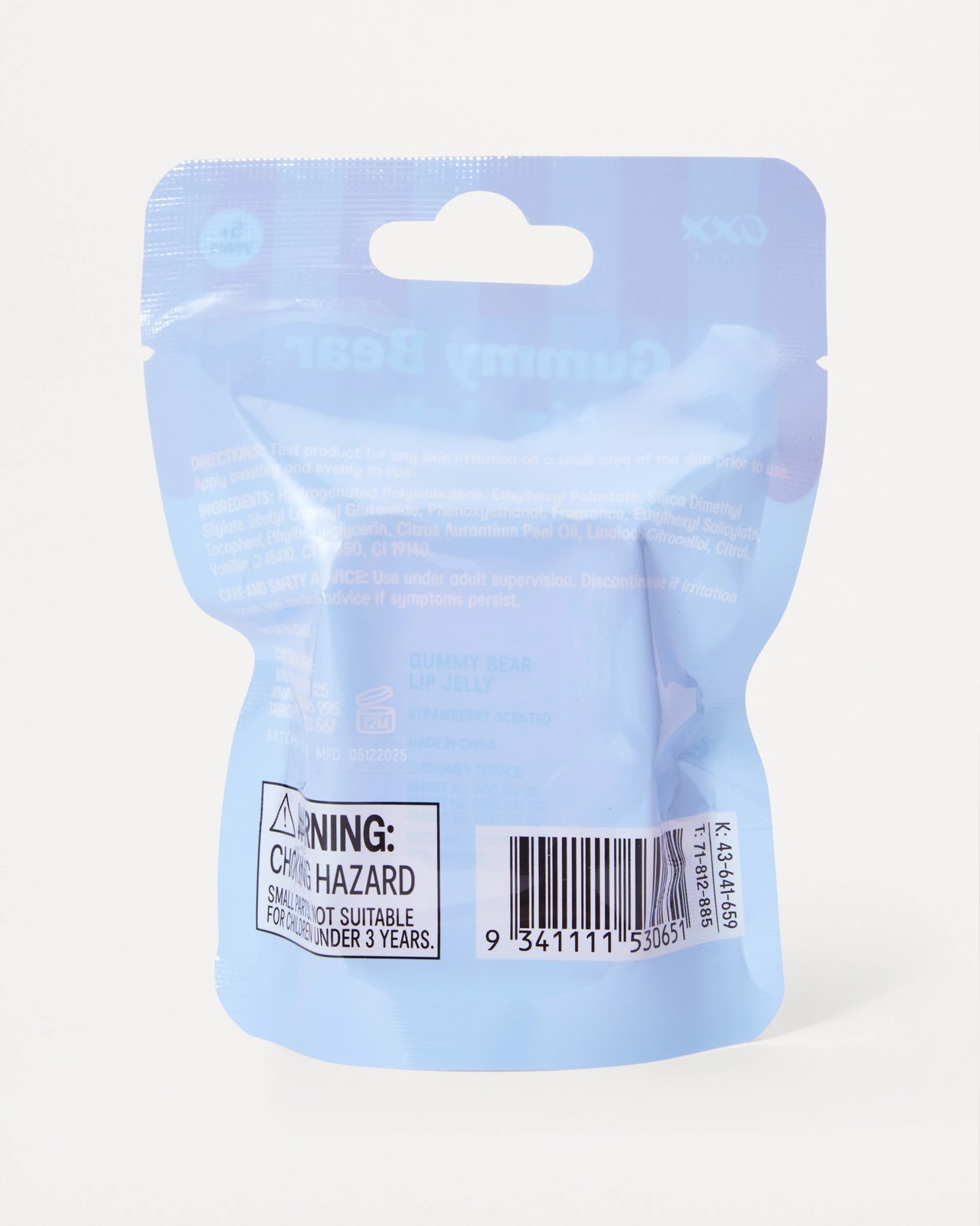 OXX Junior Gummy Bear Lip Jelly - Strawberry Scented 5 of 5