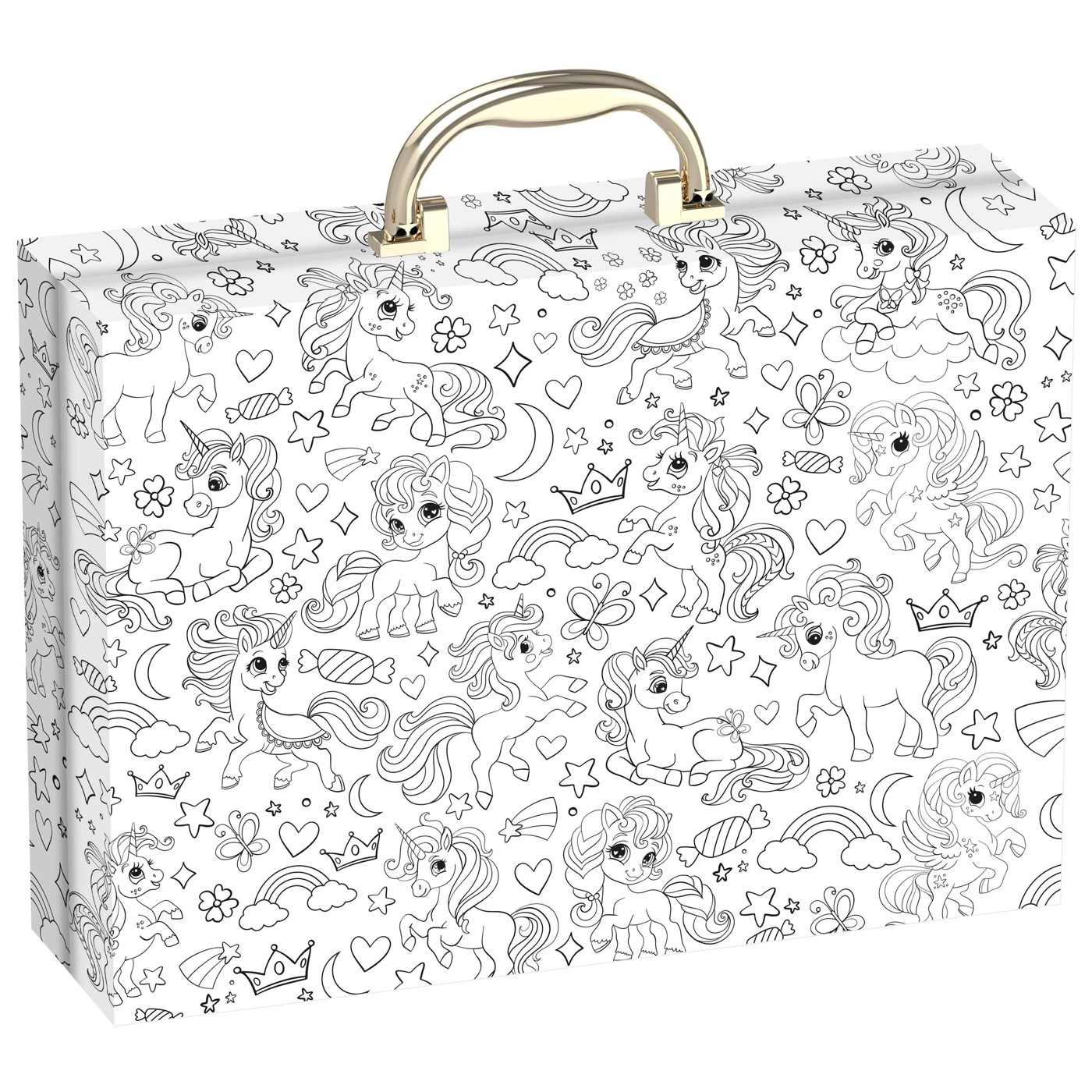 Colour and Carry Magical Unicorn Activity Case - Book 5 of 5
