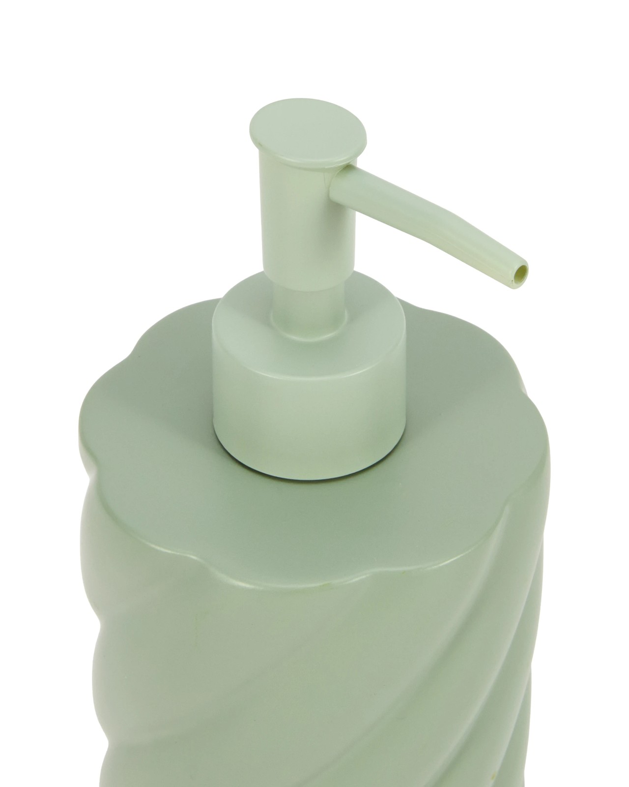 Anko Green Swirl Soap Dispenser 2 of 4