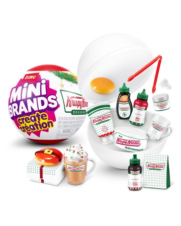 Mini Brands Create Krispy Kreme Holiday Series 1 Capsule by ZURU - Assorted