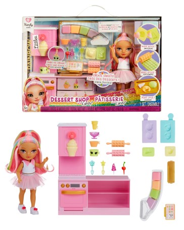 Rainbow High Little Dessert Shop with Kandy Playset