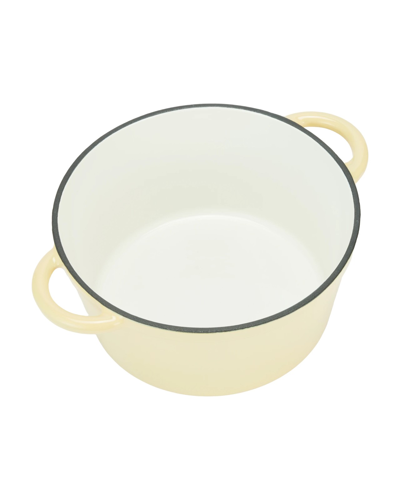 Anko 4L Cast Iron Casserole - Butter 4 of 6