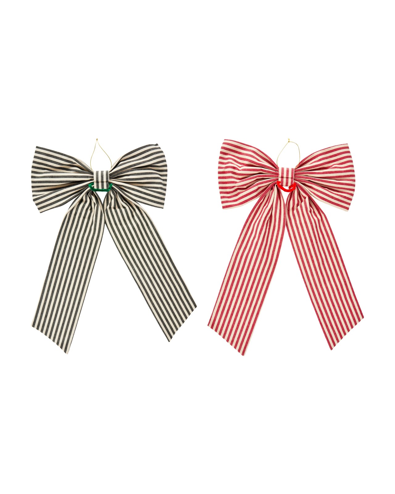 Anko Large Stripe Bow - Assorted 3 of 4