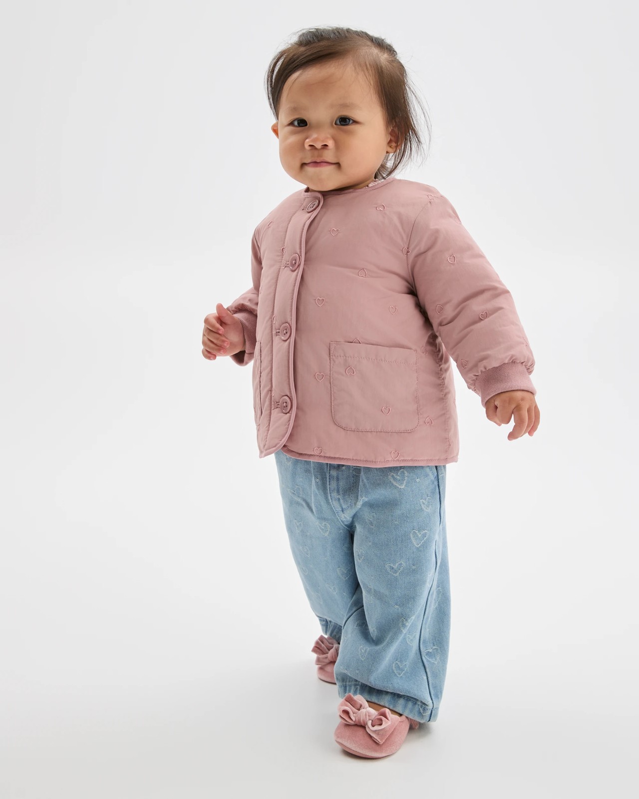 Baby Long Sleeve Embroidered Jacket 3 of 6