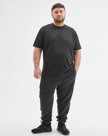 Plus Size Australian Cotton Blend Active Scuba Trackpants