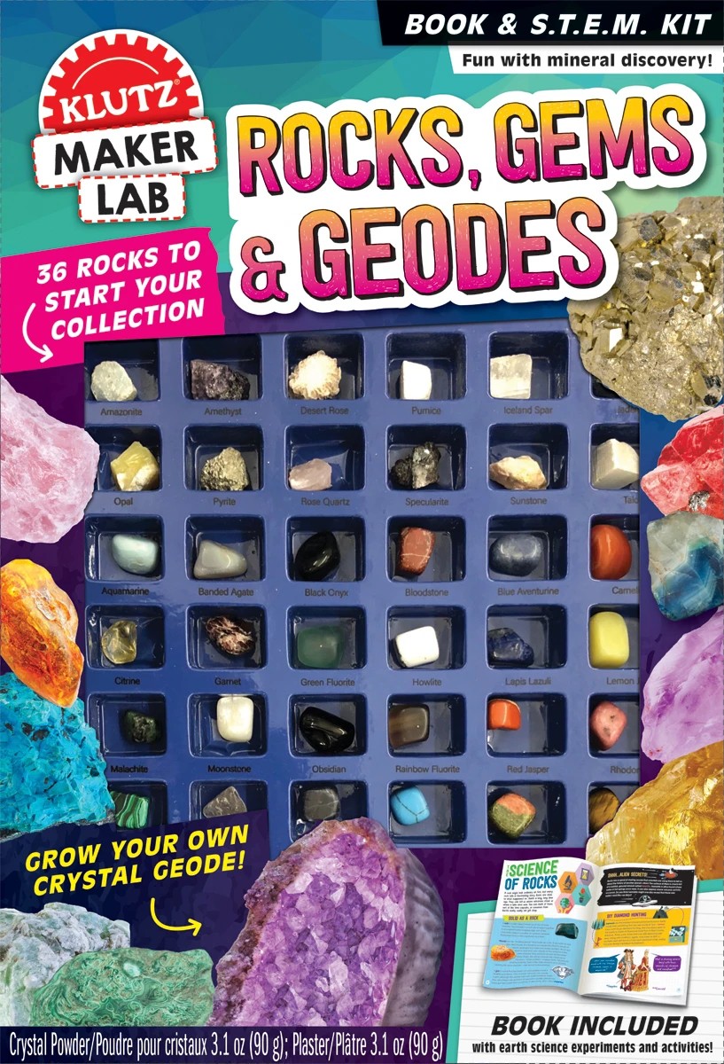 Klutz Maker Lab: Rocks, Gems & Geodes