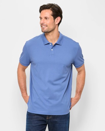 Australian Cotton Pique Polo Top