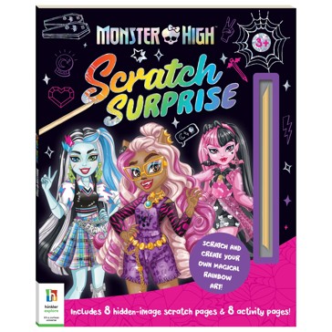 Monster High: Scratch Surprise - Book