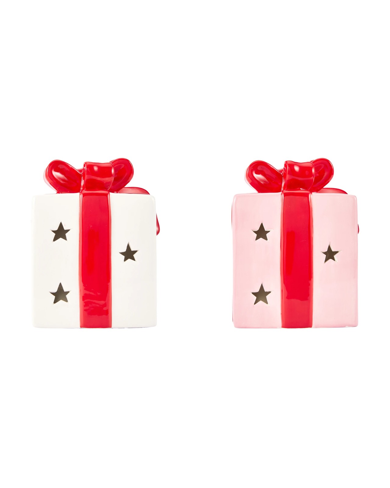 Anko Light Up Ceramic Present - Assorted 5 of 6