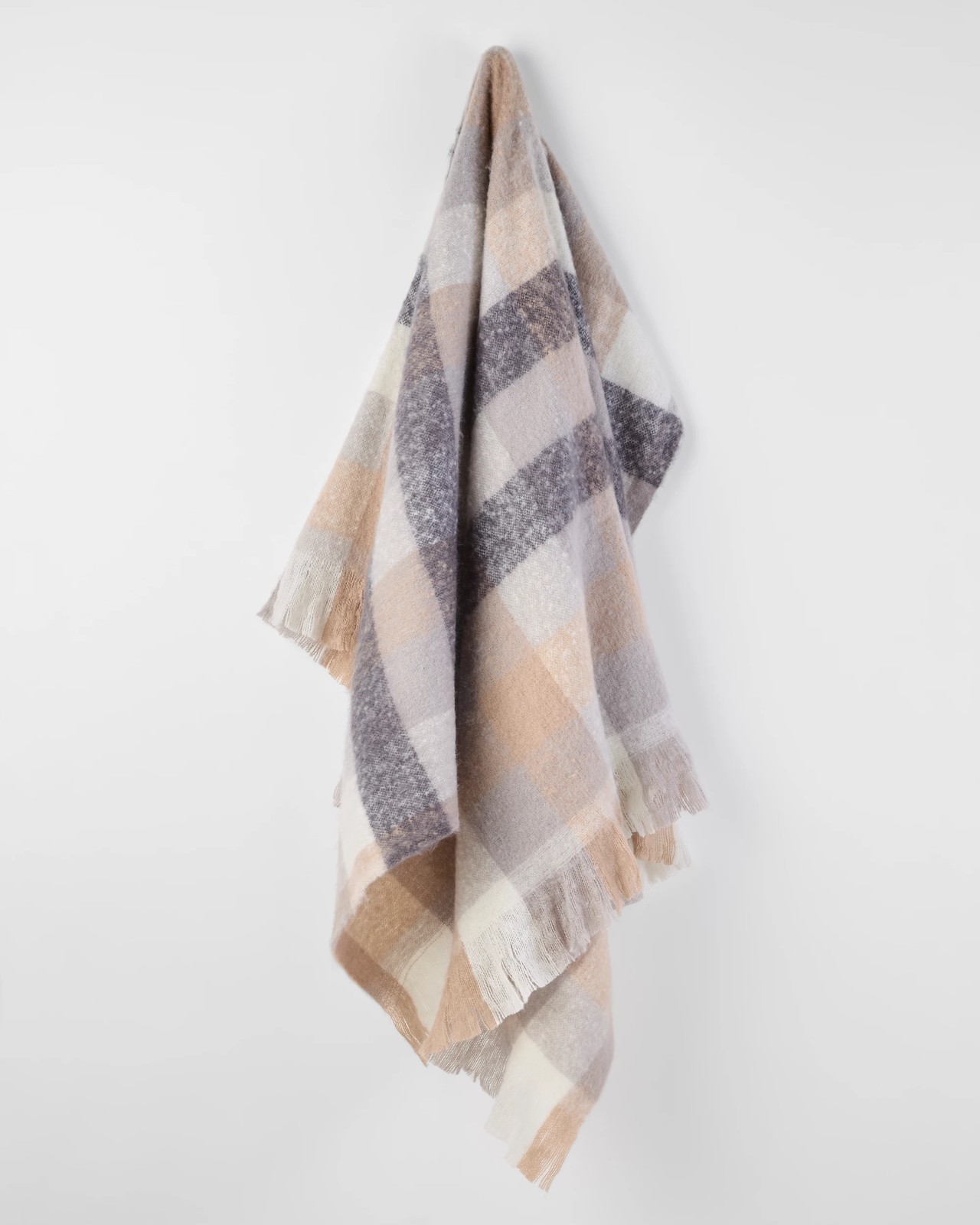 Madra Check Throw - Asphalt 3 of 3