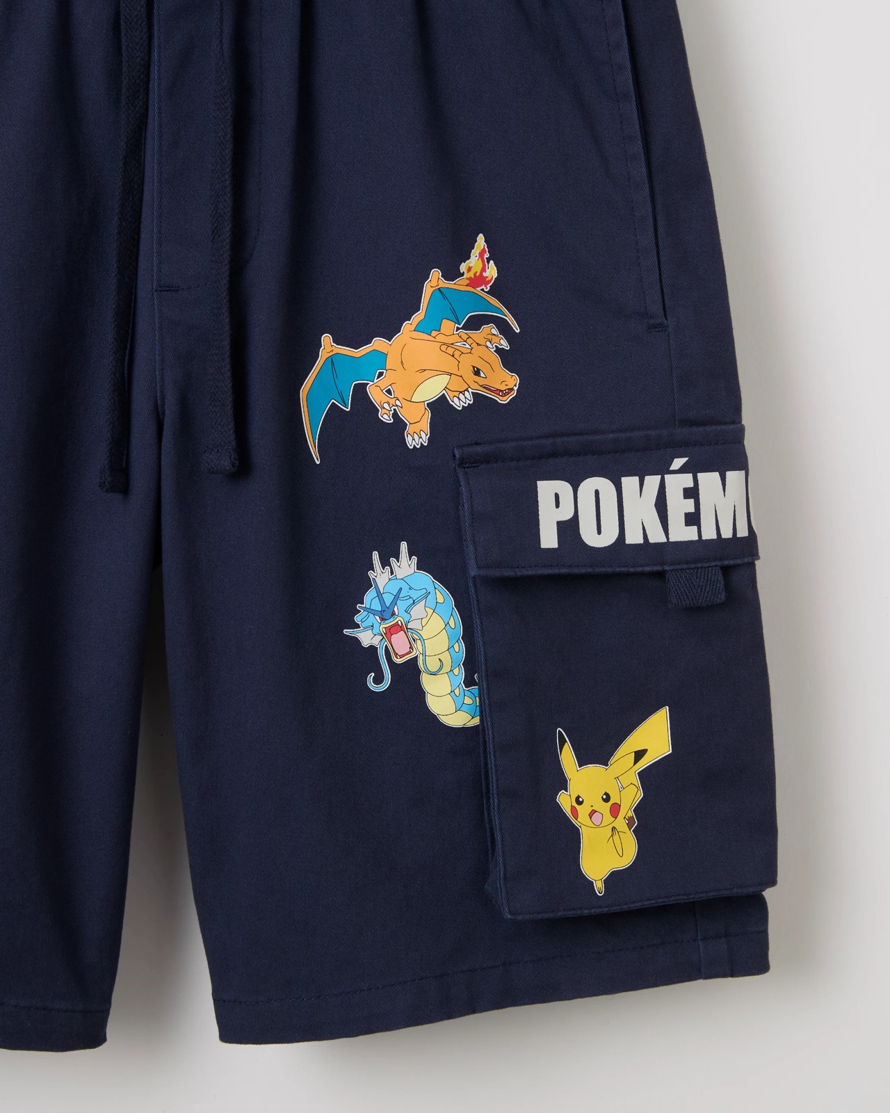 Pokemon Woven Cargo Chino Shorts 2 of 2