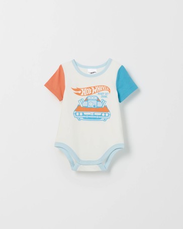 Hot Wheels Organic Cotton Baby Bodysuit