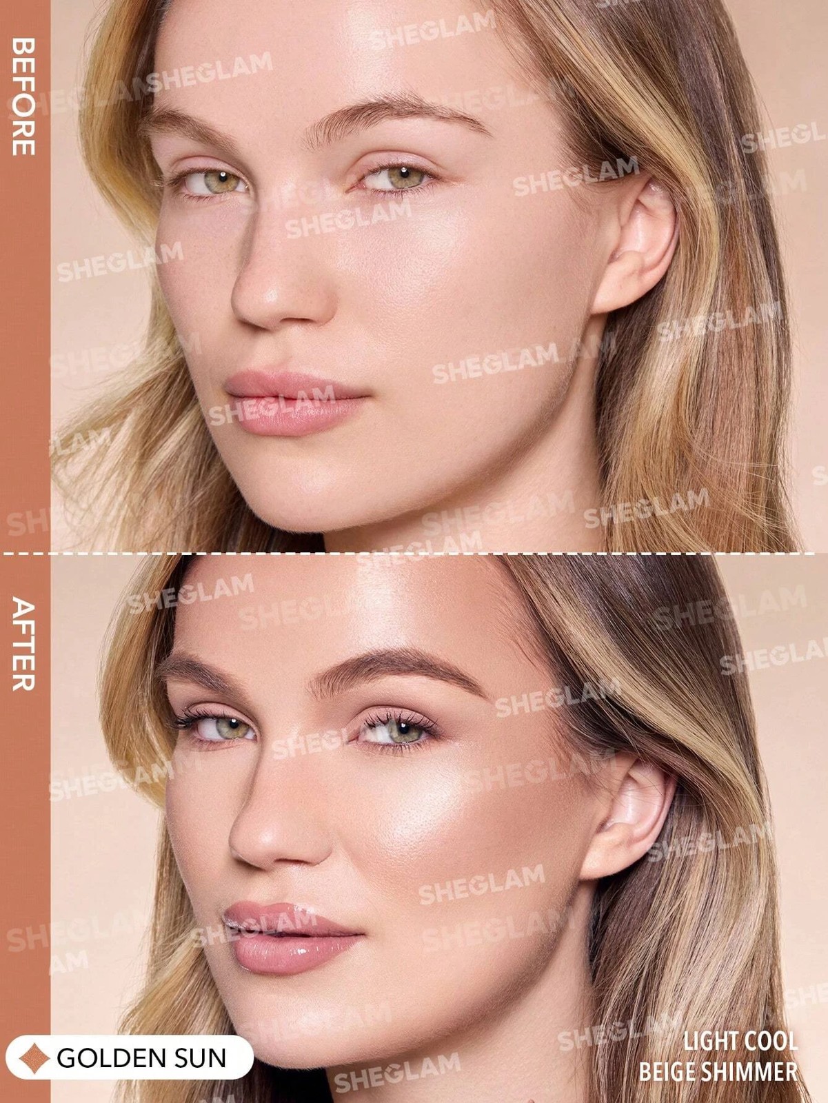 SHEGLAM Sun Beam Matte Liquid Bronzer - Golden Sun 2 of 6