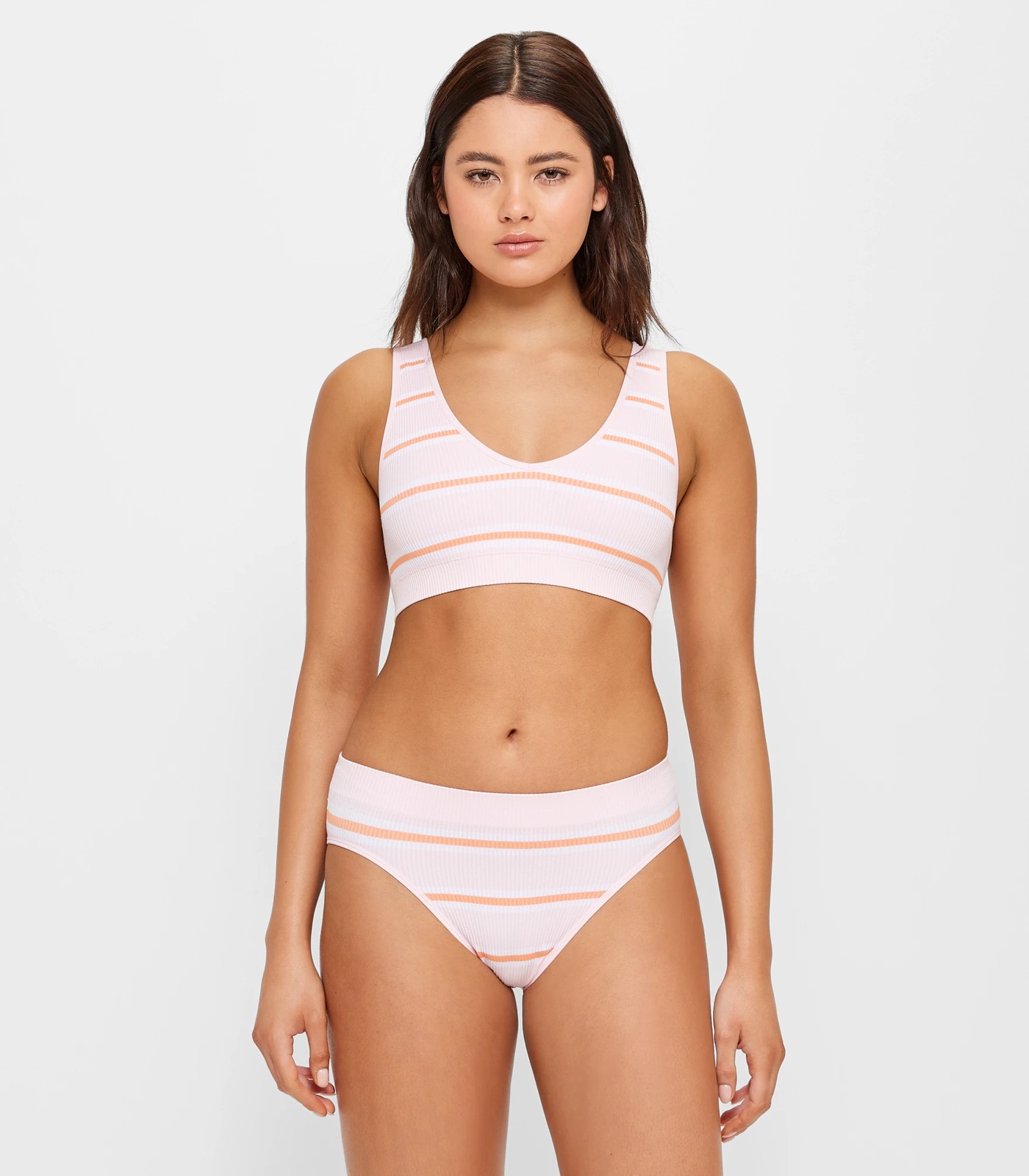 Rib Plunge Crop Top - Lily Loves 2 of 4