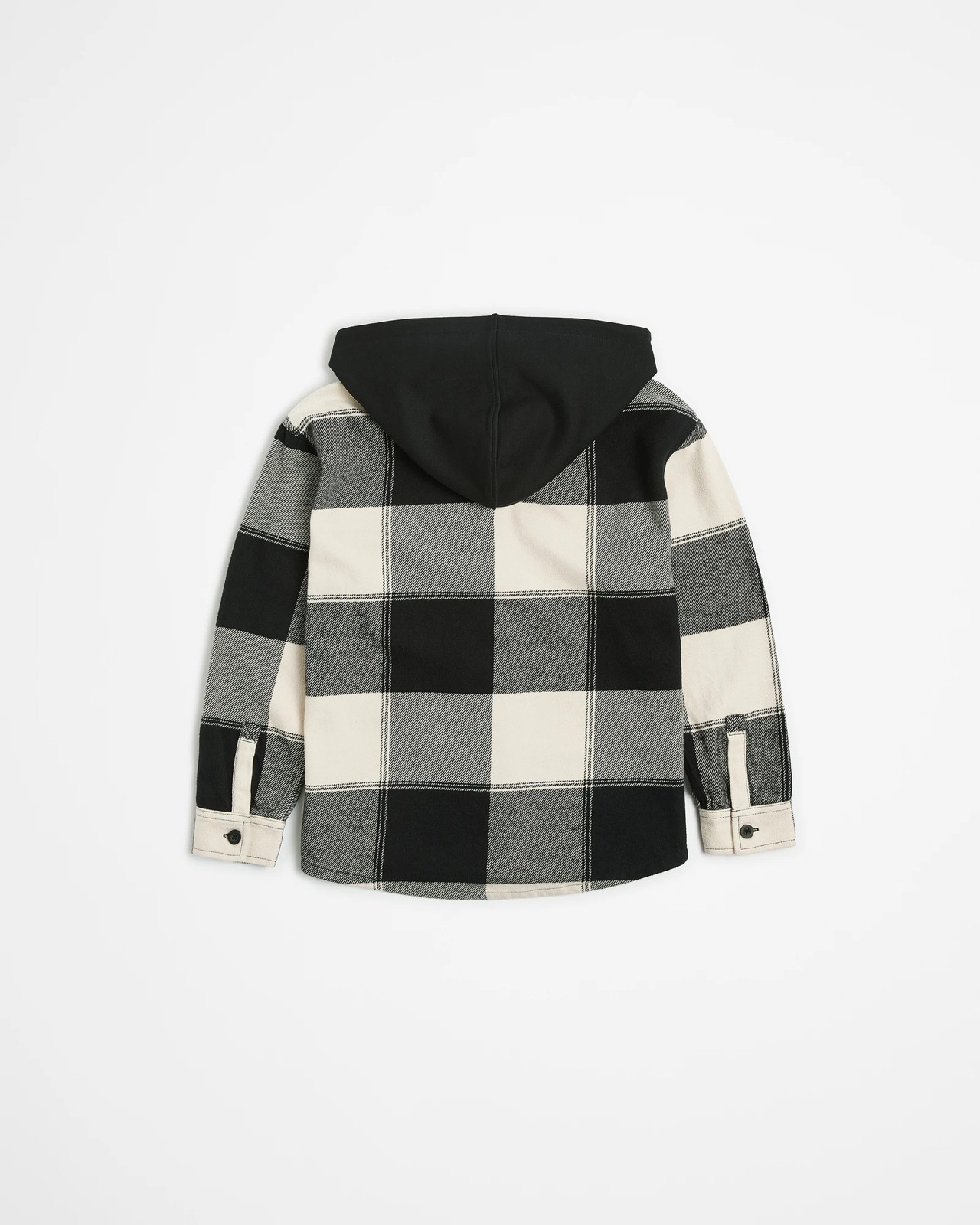 Heavy Flannelette Hooded Shirt