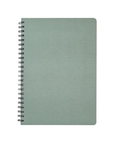 Anko A4 Spiral Notebook 160 Pages Hardcover Khaki