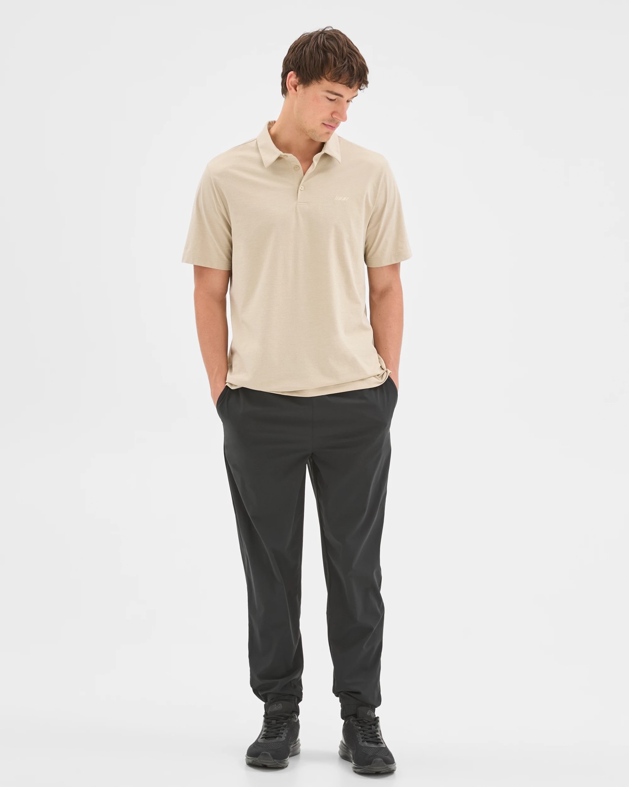 Active Lifestyle Stretch Polo Top - Agate Grey 2 of 6