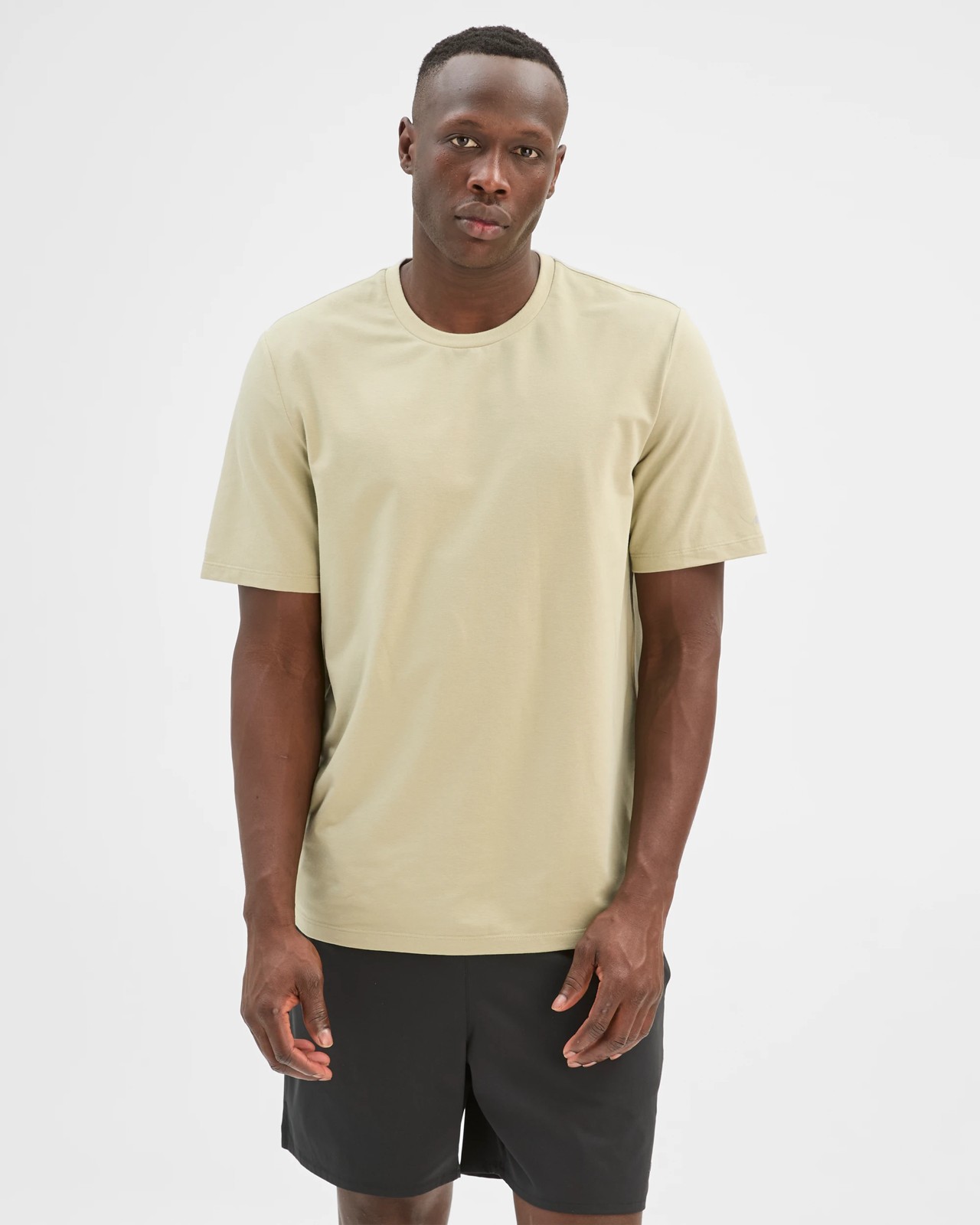 Active Australian Cotton Blend Training T-Shirt - Tea Green 2 of 6