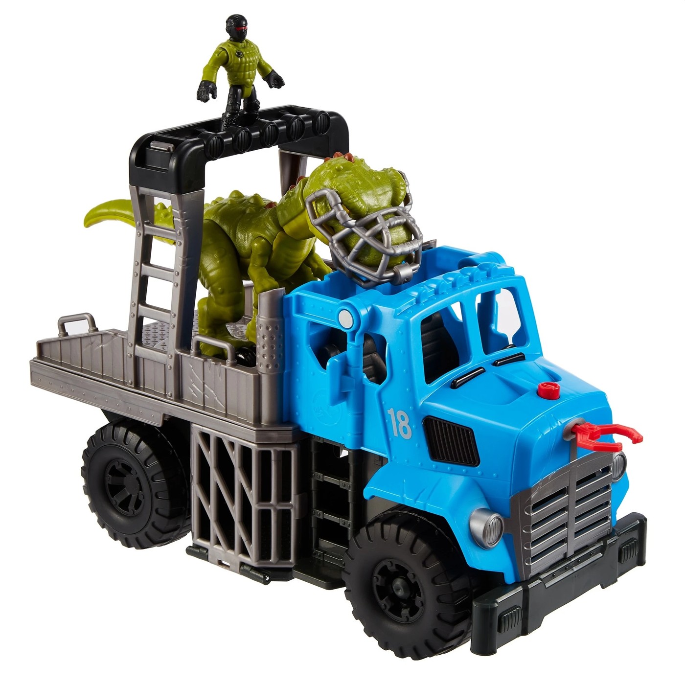 Imaginext cheap dinosaur hauler