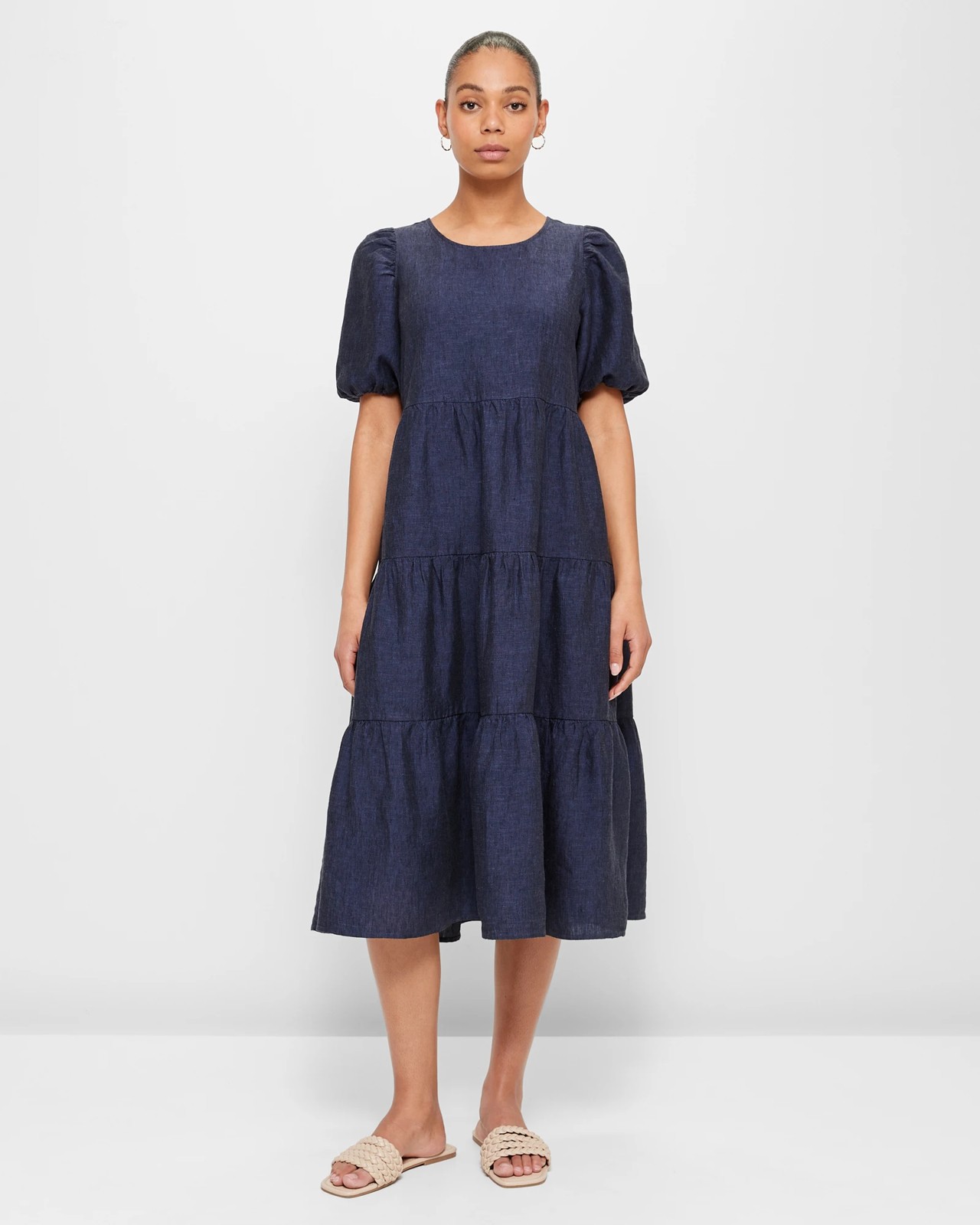 Linen shop dress target