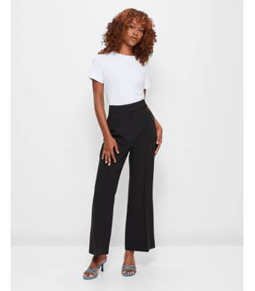 Dannii Minogue Petites Ankle Twill Work Pants with Belt