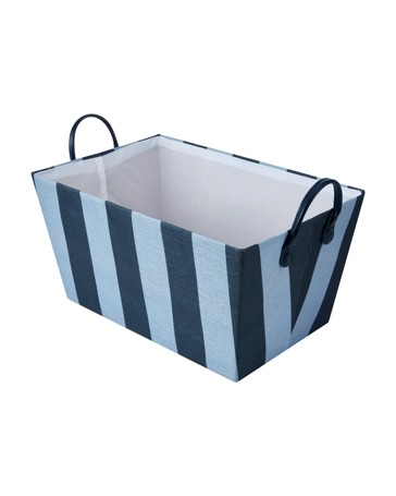 Anko Tapered Basket - Blue Stripe