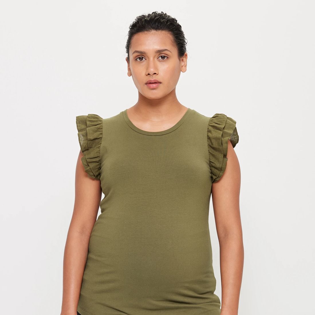 Maternity Nursing Top Green Target Australia