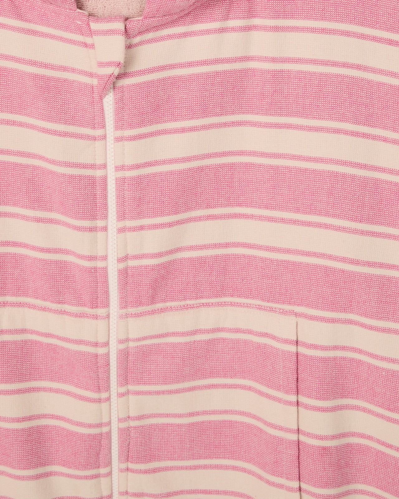 Henley Kids Australian Cotton Zip Thru Hooded Towel - Hot Pink 2 of 2