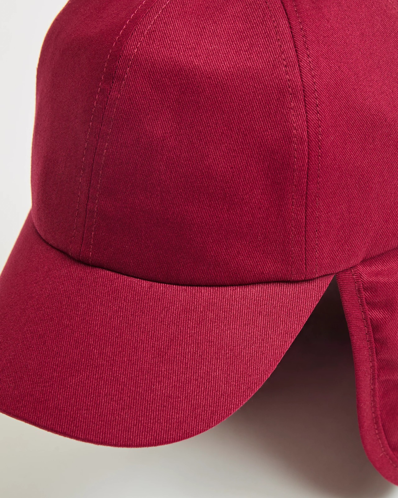 Cotton Back To School Legionnaire Hat - Burgundy 2 of 2