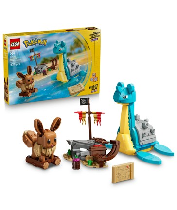 Pre-Order LEGO® Pokemon SMART Play: Eevee and Lapras's Treasure Hunt 72162