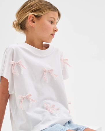 Australian Cotton Extended Shoulder Top