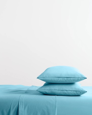 Arlo Stonewash Cotton Fitted Sheet