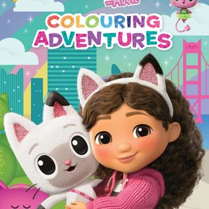 Gabby's Dollhouse The Movie Colouring Adventures - Book