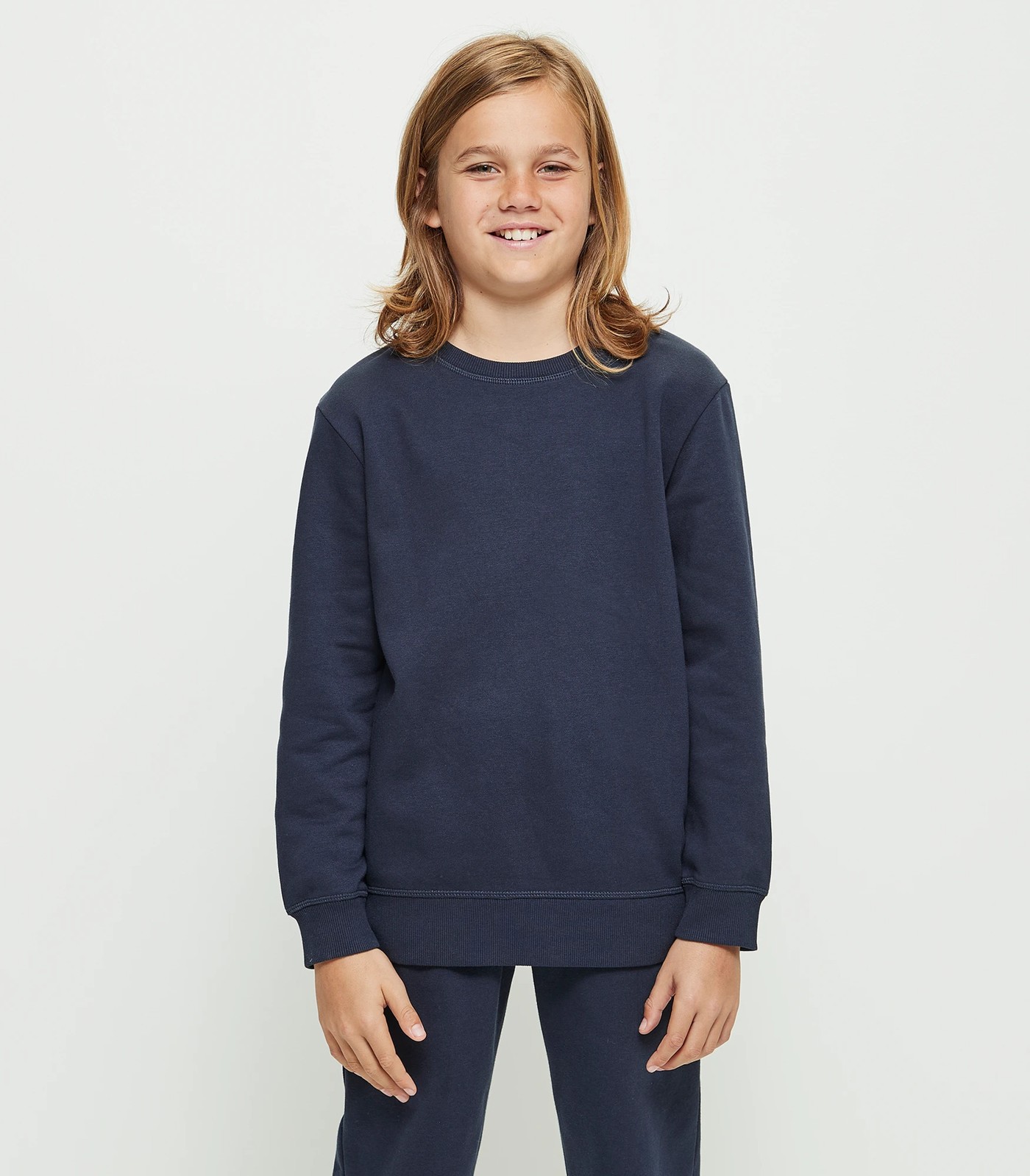 School Fleece Jumper - Navy Blue | Target Australia