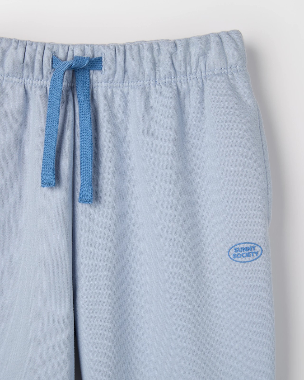 Australian Cotton Blend Splice Sporty Trackpants - Blue 2 of 2