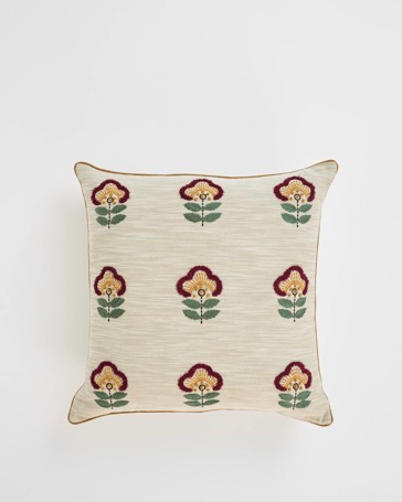 Leah Embroidered Cushion