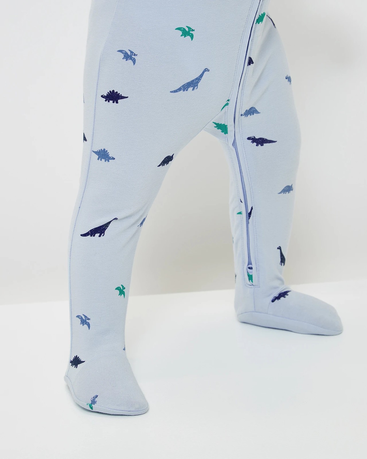 Baby Organic Cotton Print Zip Coverall 4 of 6